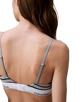 Calvin Klein Women's Modern Cotton Lightly Lined Triangle Bralette QF5650