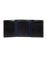 Tommy Hilfiger Men's Overlay Trifold Wallet
