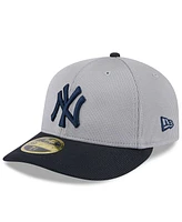 New Era Men's /Navy York Yankees 2025 Spring Training Low Profile 59FIFTY Fitted Hat