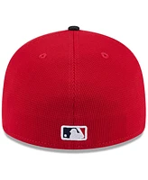 New Era Men's Red/Navy Boston Red Sox 2025 Spring Training Low Profile 59FIFTY Fitted Hat