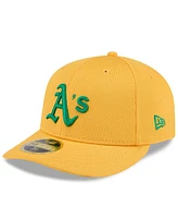 New Era Men's Gold Athletics 2025 Spring Training Low Profile 59FIFTY Fitted Hat