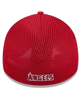 New Era Men's White/Navy Los Angeles Angels 2025 Spring Training 39THIRTY Flex Hat