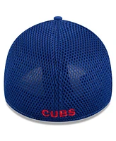 New Era Men's Gray/Blue Chicago Cubs 2025 Spring Training 39THIRTY Flex Hat