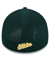 New Era Men's Gold/Dark Green Athletics 2025 Spring Training 39THIRTY Flex Hat