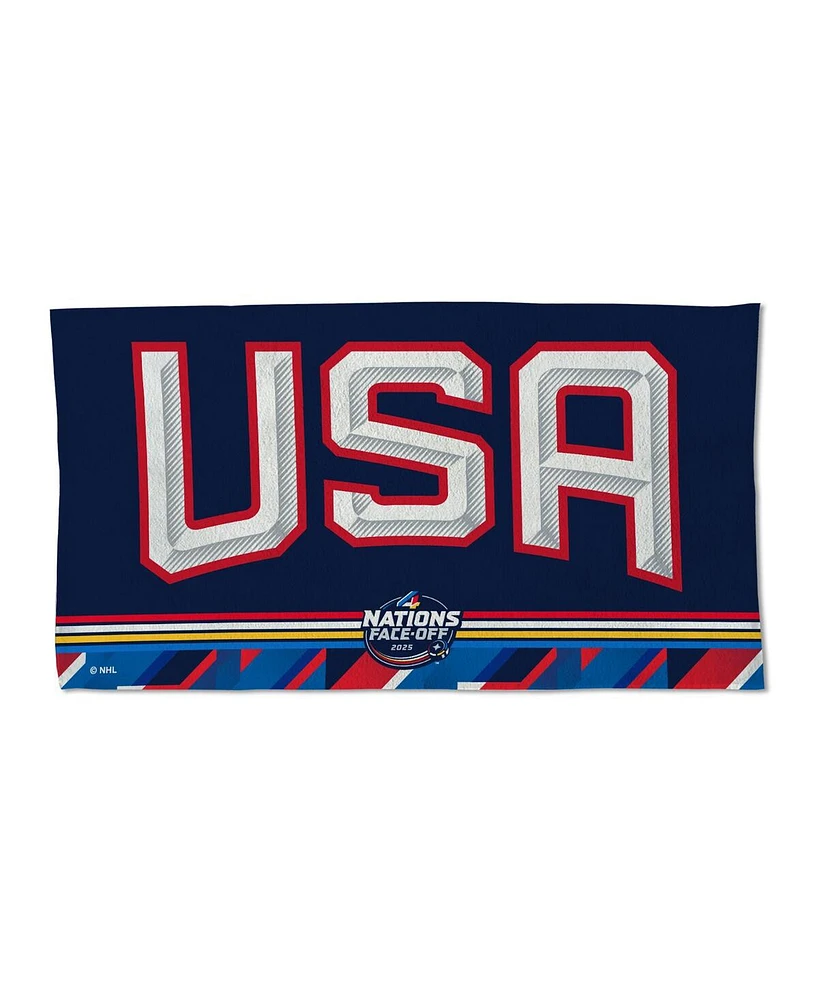 Wincraft Usa 2025 4 Nations Face-Off Locker Room 22'' x 42'' Double-Sided Towel