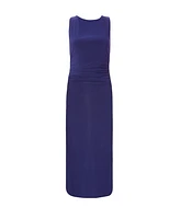 Quiz Women's Cowl Back Ity Maxi Dress