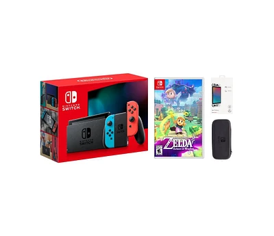 Nintendo Switch Bundle With Accessories & Zelda Game