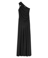 Nocturne Women's One Shoulder Maxi Dress