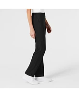 Wink W123 Women's Flat Front Cargo Scrub Pant