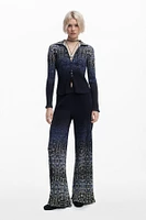 Desigual Women's Trousers designed by Mr. Christian Lacroix