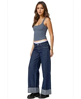 Edikted Womens Essy Square Neck Top