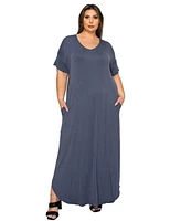 L I V D Plus Scarlett Maxi Pocket Dress