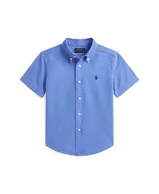 Polo Ralph Lauren Toddler and Little Boys Oxford Short-Sleeve Shirt