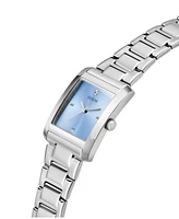 Guess Women's Analog Silver-Tone Stainless Steel Watch, 27mm