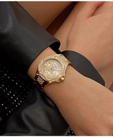 Guess Women's Multifunction Gold-Tone Stainless Steel Watch, 38mm
