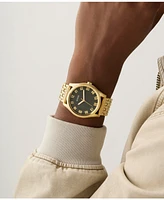 Guess Men's Analog Gold-Tone Steel Watch, 42mm