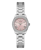 Guess Women's Analog Silver-Tone Steel Watch, 30mm