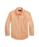 Polo Ralph Lauren Toddler and Little Boys Striped Poplin Shirt