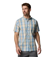 Columbia Men's Rapid Rivers Short Sleeve Plaid Shirt