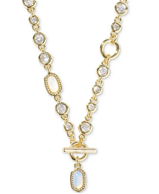 Kendra Scott 14k Gold-Plated Mixed Stone 19-2/5" Convertible Necklace