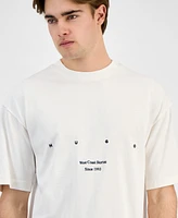 Hugo by Boss Men's Duwrite Oversized-Fit Graphic T-Shirt