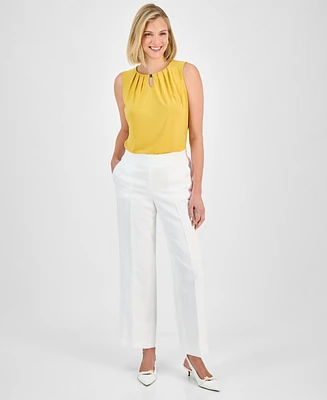 Kasper Women's Linen-Blend Pants