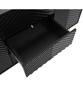 Geometric Line Sideboard with Conical Legs