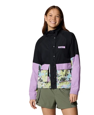 Columbia Women's Pfg Open Water Windbreaker Jacket