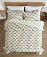 Tommy Bahama Santiago Cotton Reversible 3-Pc. Quilt Set