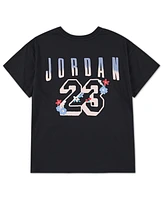 Jordan Big Girls Summer Bloom Oversized T-Shirt