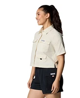 Columbia Women's Pfg Open Water Short Sleeve Top