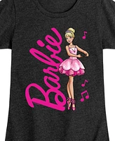 Barbie Big Girls Ballerina Graphic Short Sleeve T-Shirt