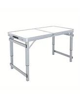 Outdoor portable folding table large