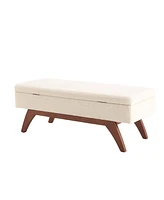 Teddy wool fabric, solid wood feet for solid weighing