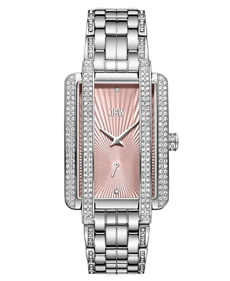 Jbw Women's Mink Diamond Stainless Steel Watch