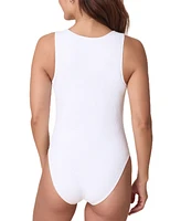 Women's Malibu Adjustible Snap-Front High Neck Ribbed One-Piece Swimsuit