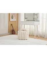 Modern Knot Design Ottoman: Stylish and Comfortable