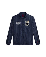 Polo Ralph Lauren Big Boys Baseball-Logo Coach's Jacket