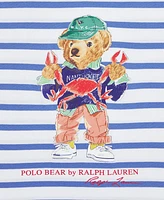 Polo Ralph Lauren Toddler and Little Boys Bear Striped Jersey T-Shirt