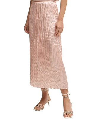 Boss by Hugo Women's Crinkle Plisse Skirt