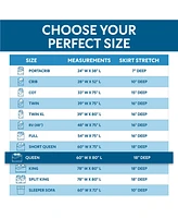 Guardmax Waterproof Fitted Sheet - Queen Size - White