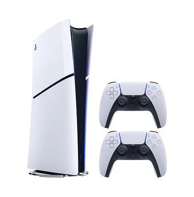 PlayStation 5 Slim Console + PlayStation 5 DualSense Wireless Controller