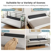 Bed Wedge Pillow with Storage Bag-Full Size