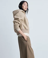 Mango Women's Zipper Detail Cropped Jacket