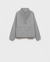 Mango Women's Zipped Oversized Parka