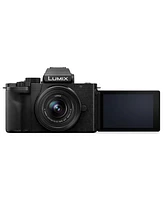 Panasonic Lumix Dc-G100D Mirrorless Camera with G Vario 12-32mm f/3.5-5.6 Asph Ois Lens, Bundle with Battery, 64GB Memory Card and Tripod