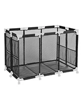 Yescom Mesh Cover Replacement for Rolling Mesh Pool Storage Bin Cart Xx-Large