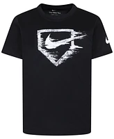 Nike Little Boys Swoosh Basketball Dri-fit T-Shirt