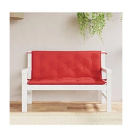 Garden Bench Cushions 2 pcs 47.2"x19.7"x2.8" Oxford Fabric