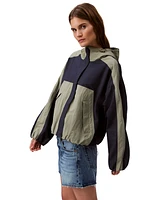 Calvin Klein Jeans Women's Ripstop Relaxed Jacket
